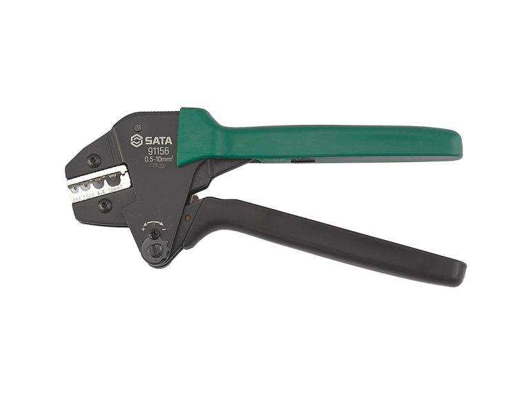Kìm bấm cốt trần tiết kiệm sức lao động (0.5-10mm²) SATA 91156