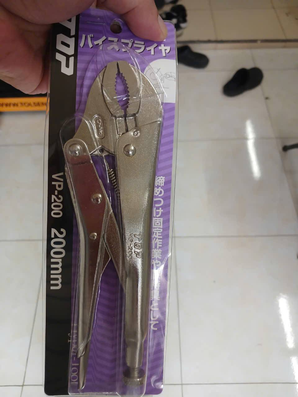 Kìm bấm chết 8 inch (210mm) TOP Kogyo VP-200