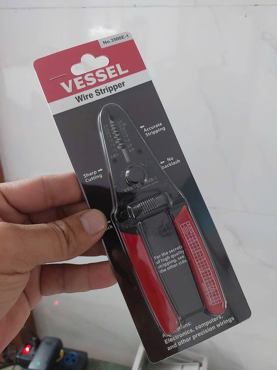 Kìm tuốt dây Vessel 3500E-1