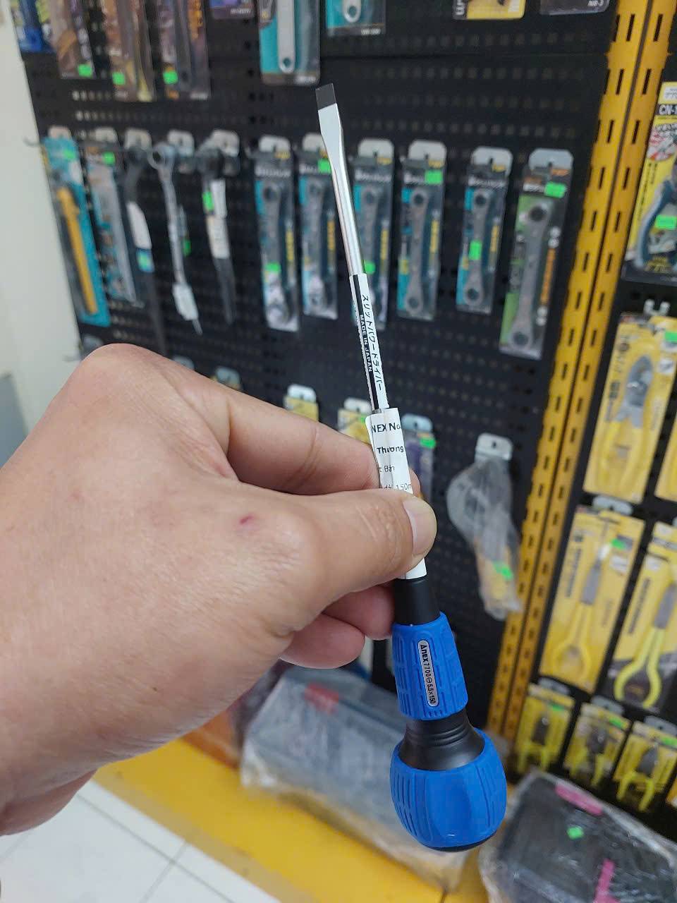 Tô vít 2 cạnh có từ tính Anex No.7700-5.5×150