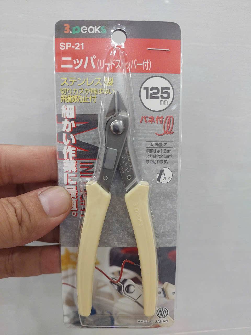 Kìm cắt inox có chặn dây 3.Peaks SP-21