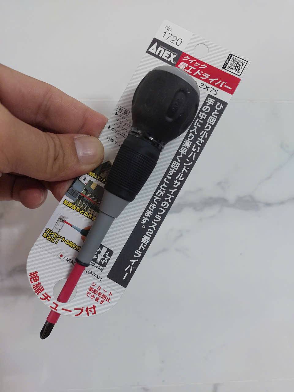 Tô vít cách điện Anex No.1720+2×75