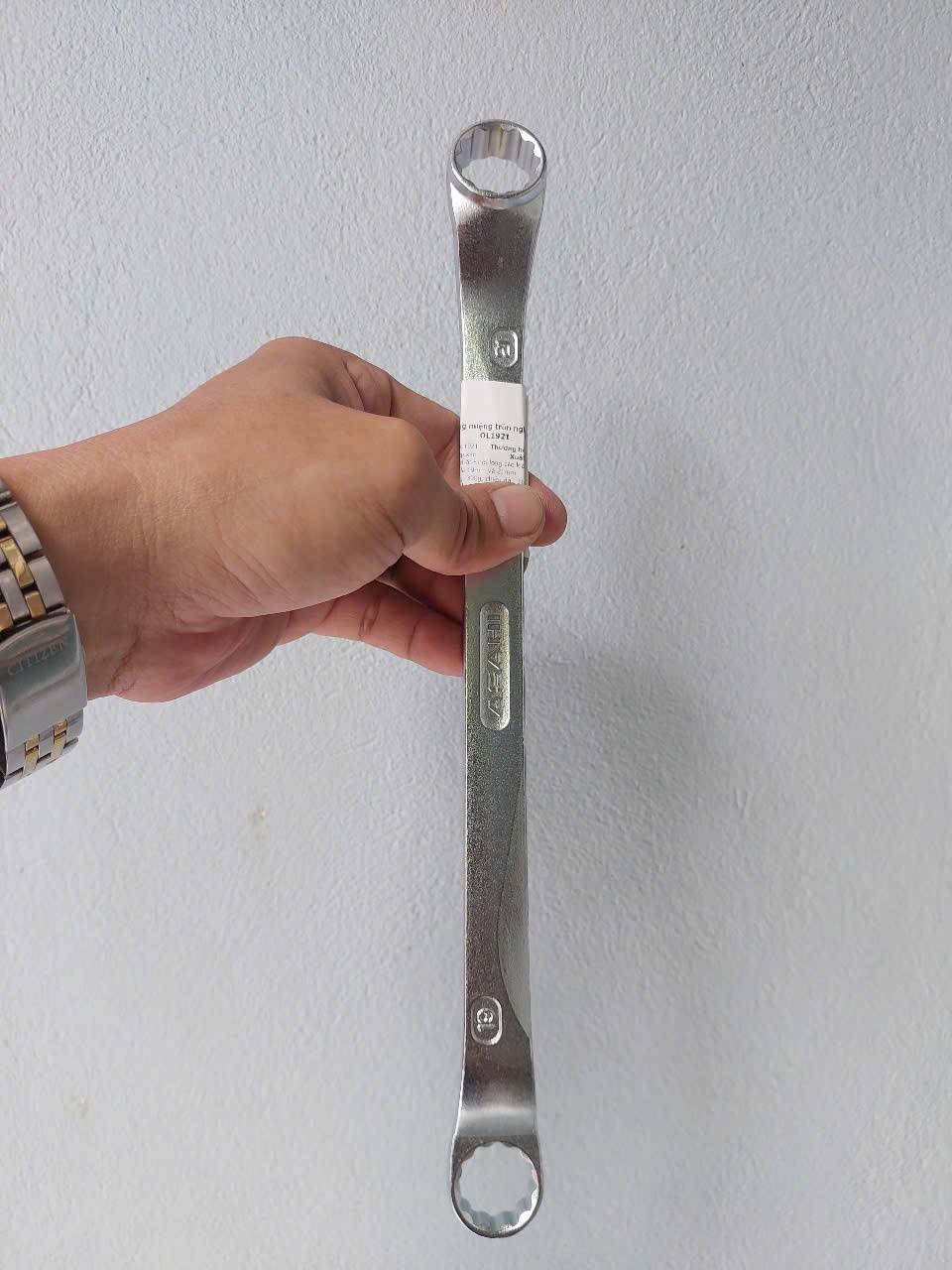 Cờ lê 2 đầu vòng (cờ lê tròng) nghiêng kích thước 19×21mm ASAHI OL1921