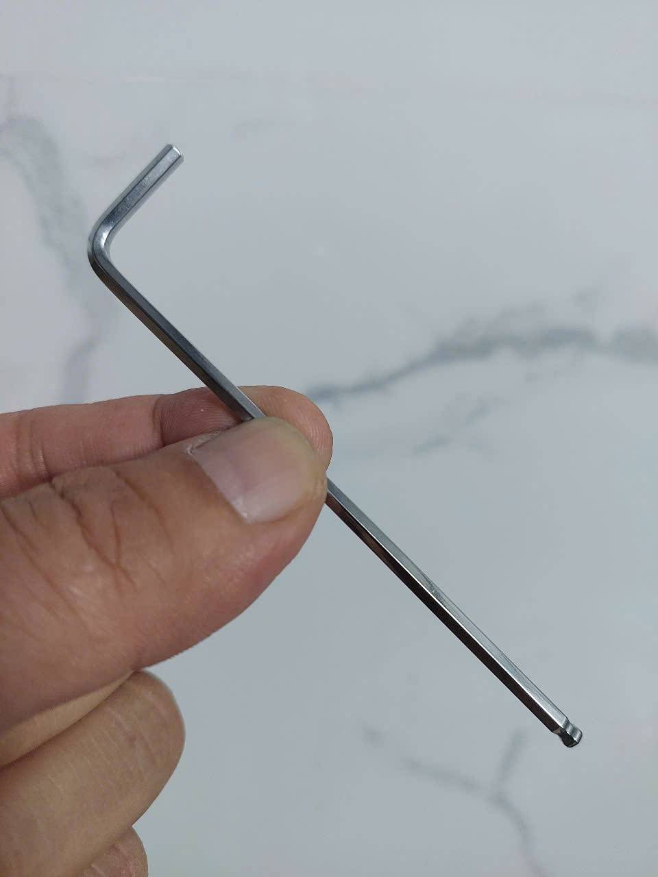 Lục giác đầu bi lẻ thân dài kích thước 3.0 mm SATA 81107