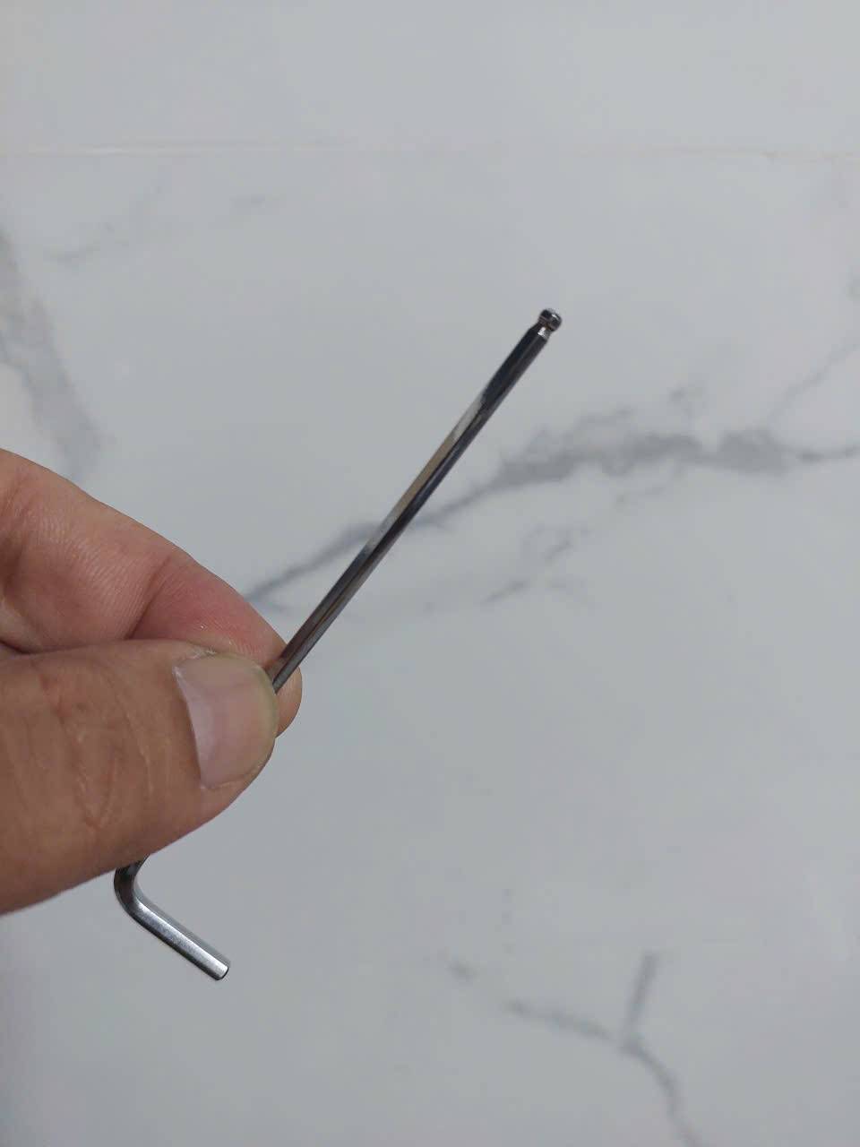 Lục giác đầu bi lẻ thân dài kích thước 3.0 mm SATA 81107