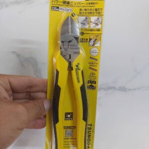 Kìm cắt dây cứng có bấm cos loại cán đúc dài 225mm (9 inch) Tsunoda PKN-225ATG
