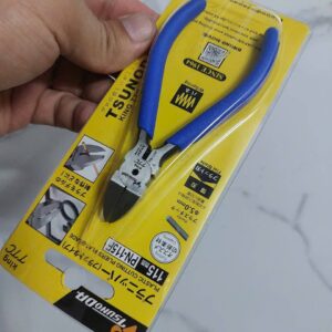 Kìm cắt nhựa lưỡi phẳng chuyên dụng cao cấp TSUNODA PN-115F