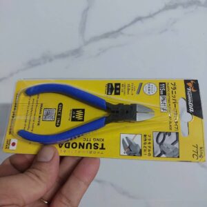 Kìm cắt nhựa lưỡi phẳng chuyên dụng cao cấp TSUNODA PN-115F