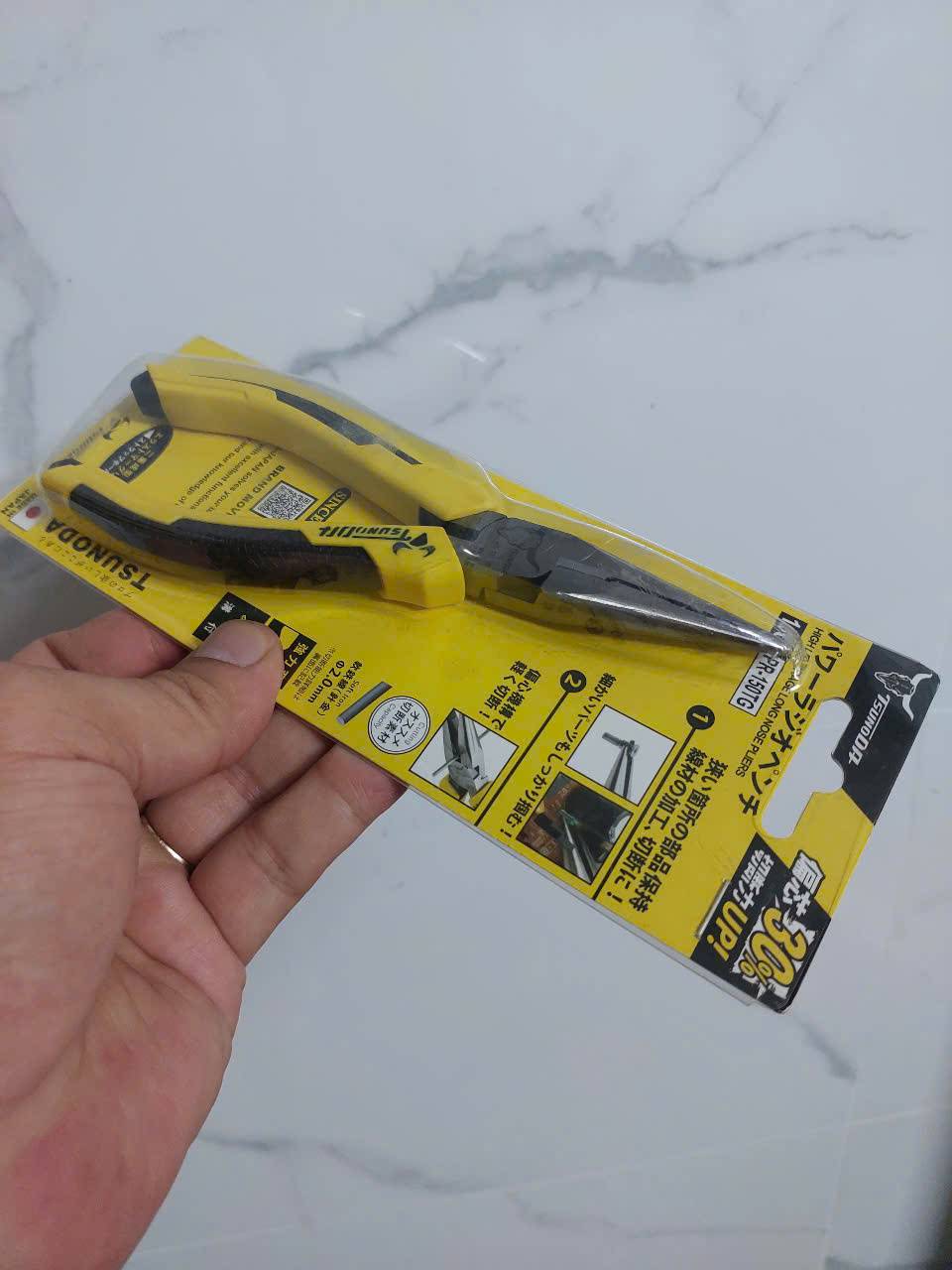 Kìm nhọn tác động mạnh cán đúc Tsunoda PR-150TG