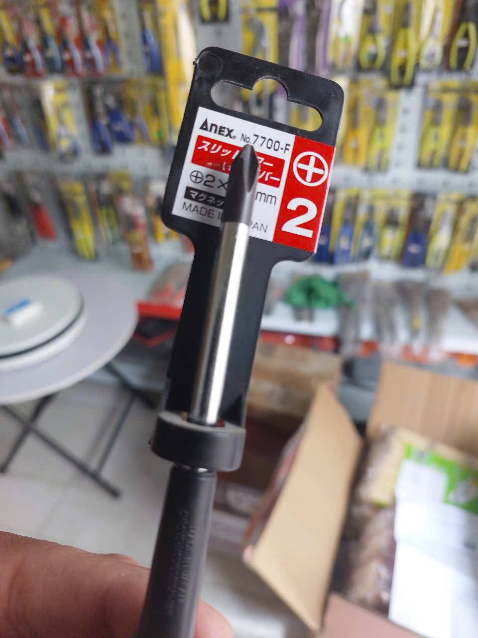 Tô vít 4 cạnh có từ tính Anex No.7700+2×100