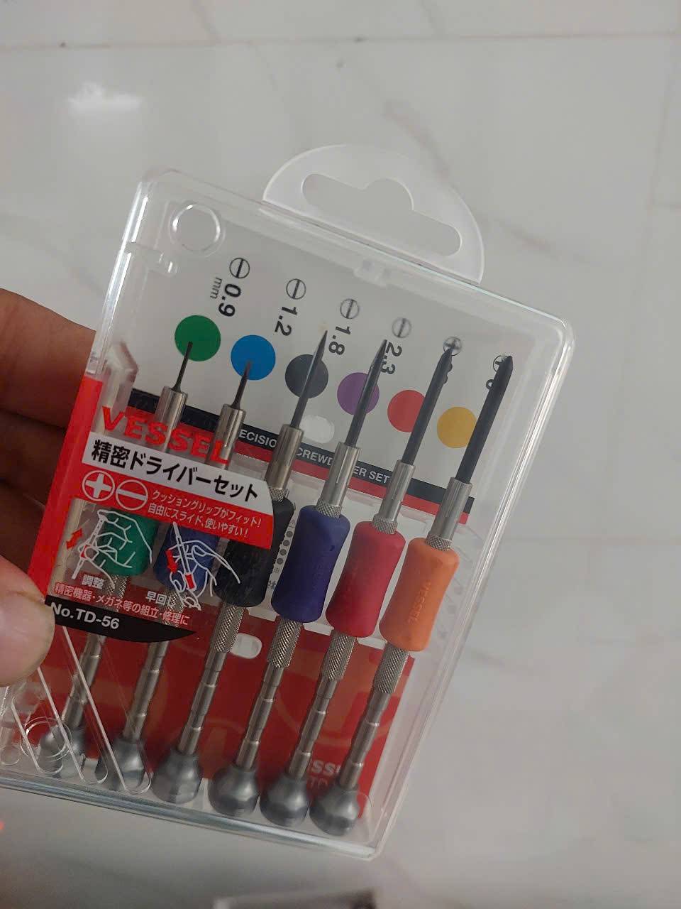 Bộ tô vít chính xác Vessel TD-56