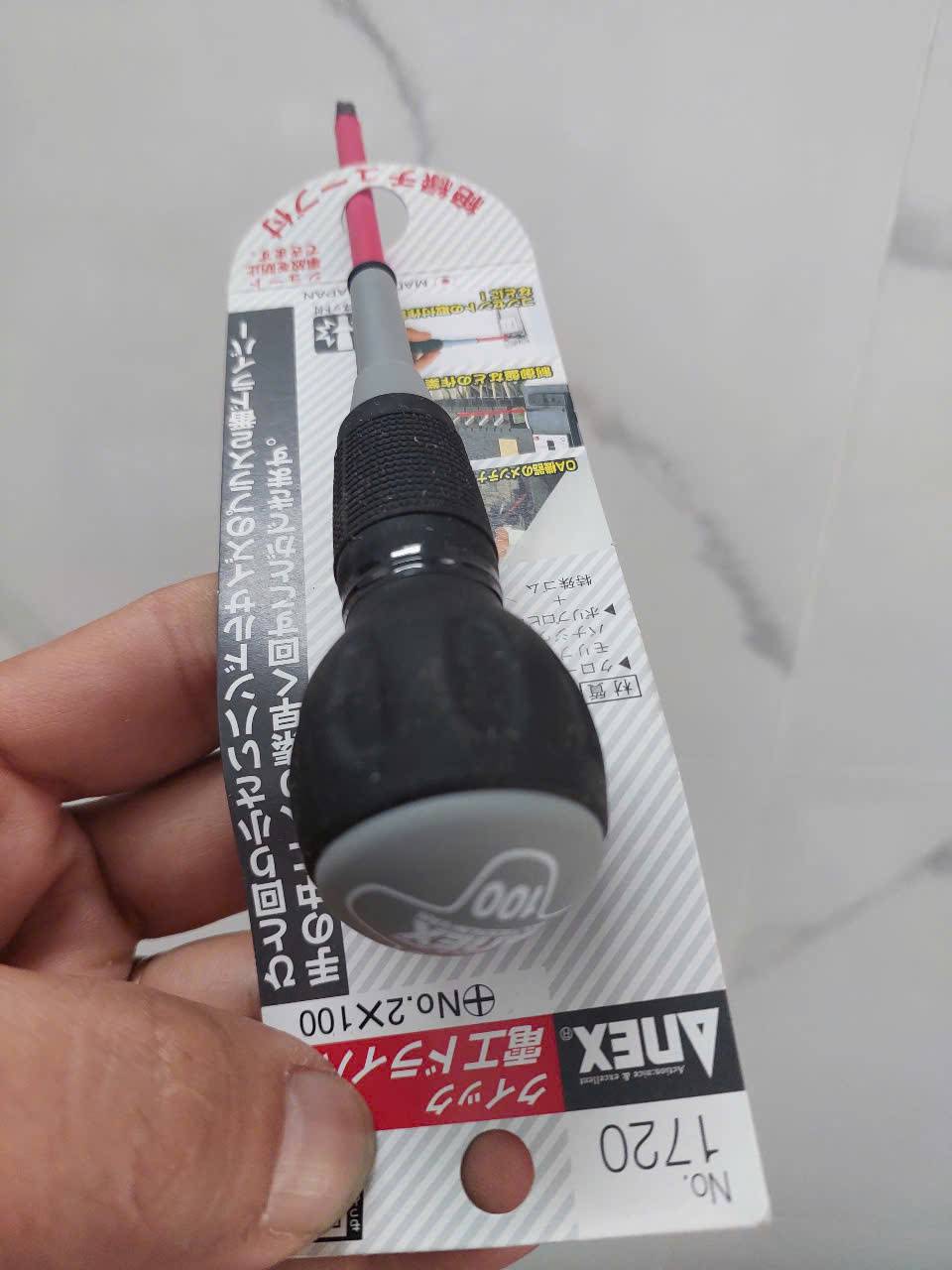 Tô vít cách điện Anex No.1720+2×100
